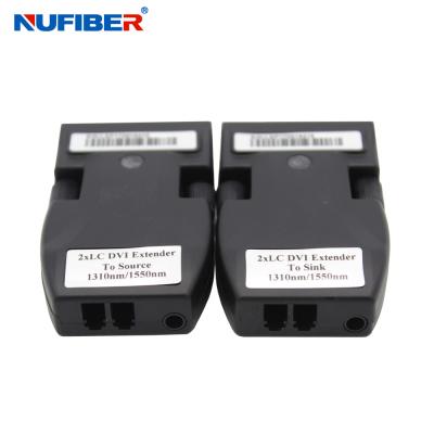 China Ayuda 4Kx2K 1080P de Mini Dvi Fiber Optic Extender EDID milímetro 2xLC 500meters en venta