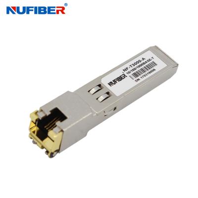 China GLC-T 1,25 Gigabit Ethernet Sfp Modul, 100m kupferner Sfp Transceiver zu verkaufen