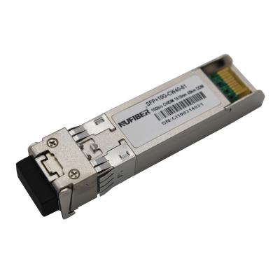 중국 10G SFP+ Cwdm Transceiver Single Mode 40km 1270nm 1610nm 판매용