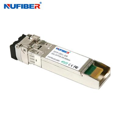 China OEM ODM 25G SFP28 Transceiver Dual Fiber Singleimode 10km 1310nm for sale