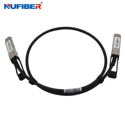 China High Speed 3m Dac Cable 40G To 40G QSFP+ To QSFP+ QSFP-QSFP-D3M for sale