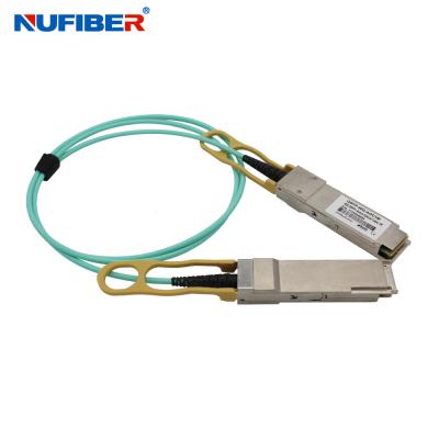 Cina QSFP 40G AOC cablano la fibra Jumper Cable 3m 5m 7m Cisco compatibile 20m in vendita