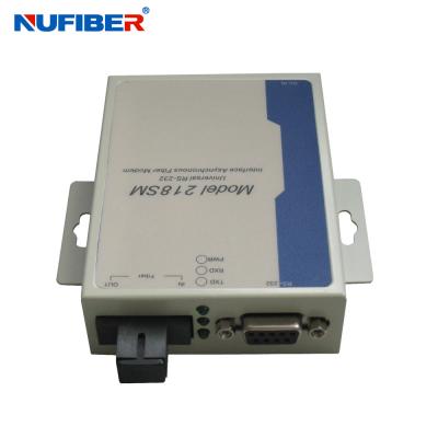 China Simplex SM 1310nm 1550nm 20KM SC RS232 To Fiber Converter for sale