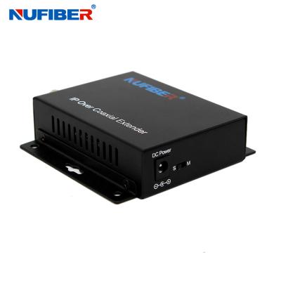 Chine 1 IP de BNC 1 RJ45 1.5KM au-dessus de convertisseur coaxial avec l'alimentation de l'énergie 12VDC à vendre