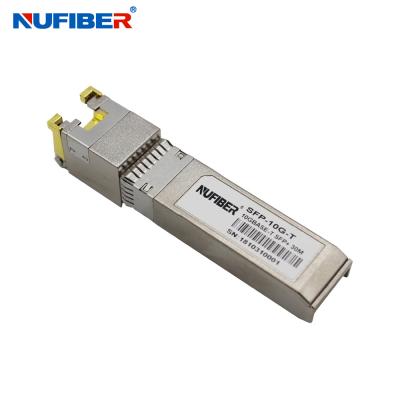 China Transceiver-Modul-kompatible Huaweis Cisco ZTE 10G RJ45 SFP Schalter-Ausrüstung zu verkaufen