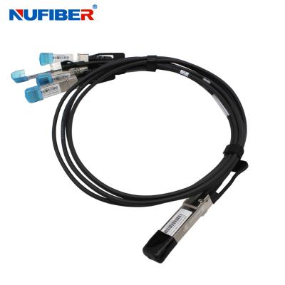 China High Speed Copper cable 40G QSFP+/4x10g SFP+ SFP DAC Direct Attach Cable for sale