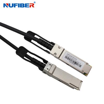 China FTTB 1M 40G QSFP To QSFP Passive Direct Attach Cable for sale