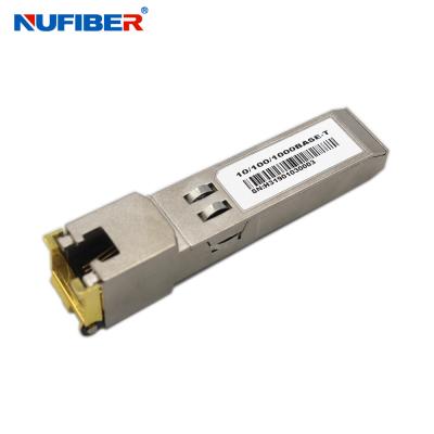 China Kompatibles 100m 10/100/1000Mbps Modul Ciscos Kupfer-RJ45 zu verkaufen