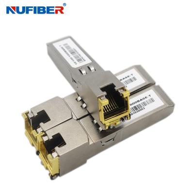 China Kupfer Ciscos Comaptible 100m RJ45 1000Mbps SFP-Modul zu verkaufen