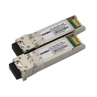 中国 BIDI 1270/1330nm 10G SFP+ WDMモジュール単一繊維の単一モード20km LC DOM 販売のため