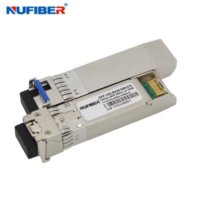 China de Zendontvangerwdm 60km van 10G SFP+ Optische de Modulesfp+ bidi van 10G 60km DOM van 1270nm/1330nm LC Te koop