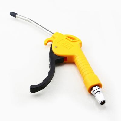 China Pneumatic Plastic Blow Dust Air Clean Tool A001 G1/4 Cleaning Gun With Long/Short Nozzle for sale