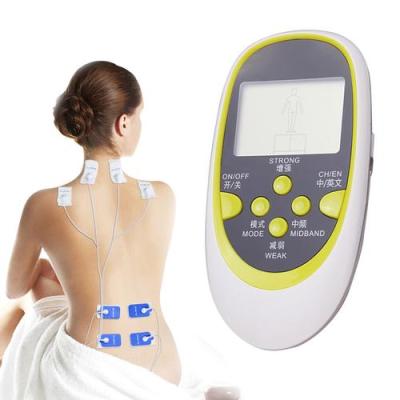 China EMS Therapy Device Healthcare Device Health Care Back Pain 4 Pads 4 Pads Digital Physiotherapy Vibrating Meridian Acupuncture EMS Slimming Massage for sale