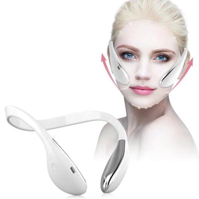 China Face Korea OEM Microcurrent Lift Skin Tightening Home Face Massager Massage Device Sheer V Shape Facial Lifting Machine for sale