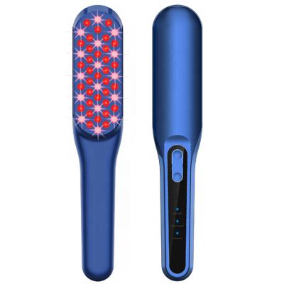 China NEW Ion Head Care Massager Comb Hair Loss Photon Electric Head Massager Brush Home Negative Infrared Scalp Massage for sale