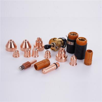 China Imported Plasma Cutter Consumables 220307 Electrode Nozzle 220406 Copper Shield 220407 for sale