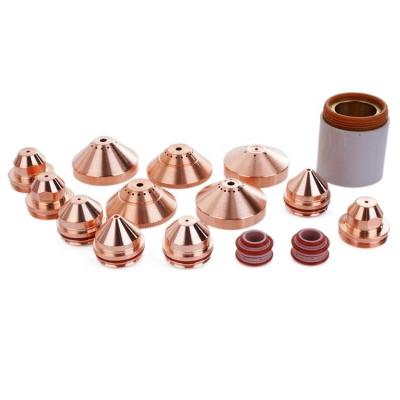 China Imported Copper Imported Plasma Consumables 020608 Copper Nozzle for sale