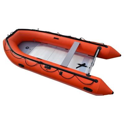 China Fishing Over 20 Years Factory 3.8m 7 Person Korea PVC Inflatable Boat For Sale for sale