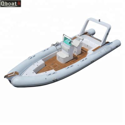 China 2018 year small summer vacation popular Rib Boat leisure yacht for sale