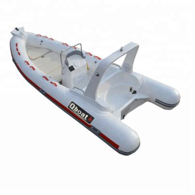 China Ship racing boat rib520 used rib boat center steering console china rib boats for sale