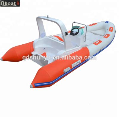 China Classic fiberglass CE 1.2mm Korea PVC rib520 fiberglass boats for sale for sale