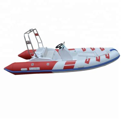 China PVC and hypalon for choice 16ft rib boats boats inflatable fishing boats for sale for sale