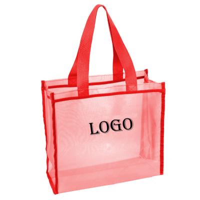 China Mesh Bag Washable Large Tote Shopping Bag Quick-drying Grocery Bags for sale