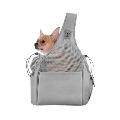 China Pet Sling Carrier Bag Portable Breathable Single Shoulder Pet Travel Bag For Small Dog Cat for sale