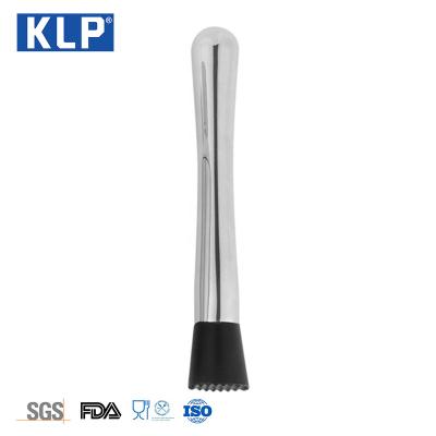 China KLP Stainless Steel Messy Person Barware Messy Person Tools Viable Metal Bar Grinder Steel Messy Person for sale