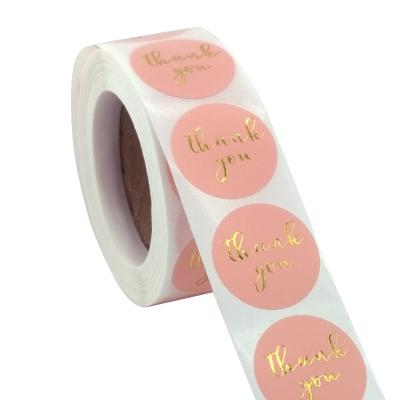 China Custom Waterproof Manufacturers Private Label Printing Logo Adhesive Roll Labels Stickers for Packaging for sale