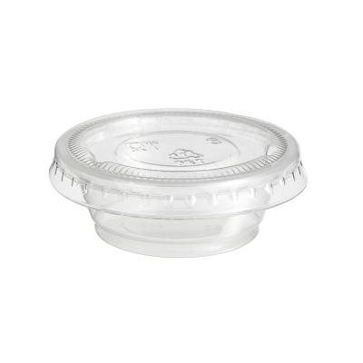 China 0.5oz PP Disposable Plastic Sauce Single Wall Cup Container for sale