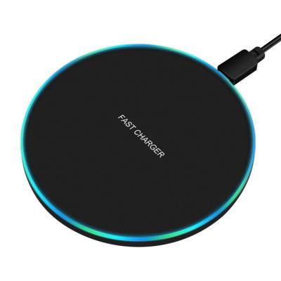 China New portable charger OEM 10W mini wireless magic wireless charger QI fast charging wireless charger for sale