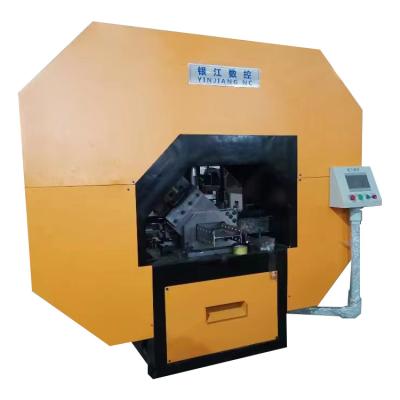 China 20 mm Max Stahlkonstruktion Stanz- und Schere-Maschine I-Beam PM-100 zu verkaufen