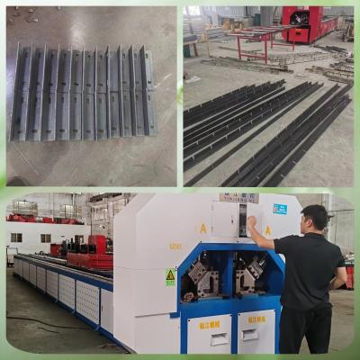 China Hydraulic Steel Mold Channel Steel Cutting Punching Machine 15kW for sale