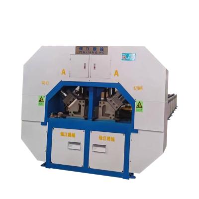 China 2500kg Automatic 6 Meter Hydraulic Blue Punching Press Machine For 5mm Metal Cutting Processing for sale