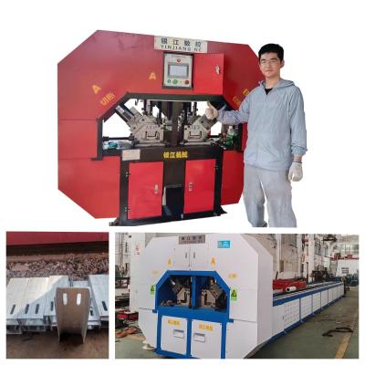 China Máquina eléctrica de punción de estructuras de acero de 50 Hz CNC Sistema de control CNC de 1000kN en venta