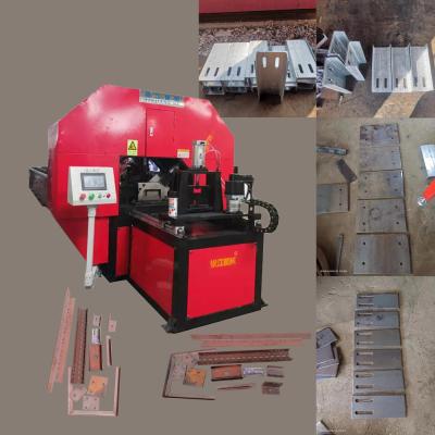 China 80 tons Steel Channel Bar wide flange beam Stamping parts Cutting off machines for sale