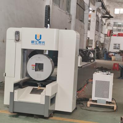 China 11-25 KVA metalen lasersnijmachine met Schneider servomotor en waterkoeling Te koop