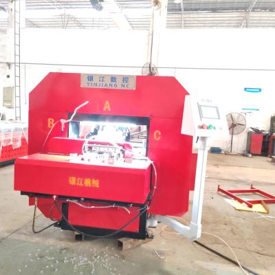 China Construction Aluminum Template Profile Punching And Sawing Machine Manufacturer en venta