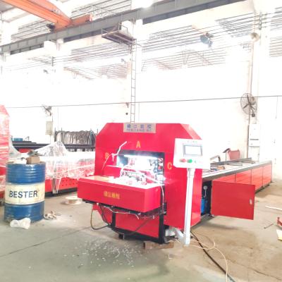 Cina 7300x1500x1300mm 7.5kW Aluminum Alloy Punching And Saw Cutting Machine in vendita