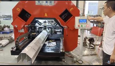 China Electric Punching And Saw Cutting Machine Max. Processing Length 6000mm en venta