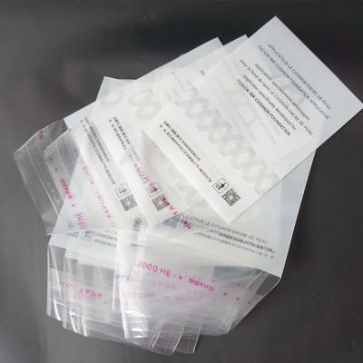 China Recyclable Biodegradable Clear Plastic Opp Packaging Polybags Poly Bags With Adhesive Tape Seal for sale