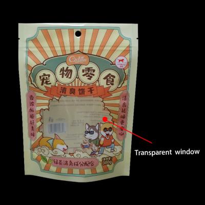 China Custom Recyclable Logo Printed Food Grade Transparent Ziplock Window Pouch Holder Digital Frosted Zipper Up Foil Pouch For Tea Bag Packaging for sale