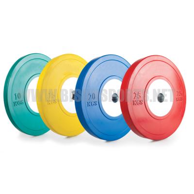 China Rubber Competition Weight Rubber Bumper Plates for sale