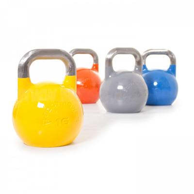 China Top Grade Hollow Logo Color Weightlifting Competition Steel Custom Iron Gym Workout Fitness Kettlebell for sale