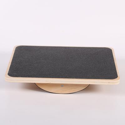 China Body New Arrival Custom Logo 50cm Eco-friendly Anti-slip Fitness Wooden Balance Board for sale