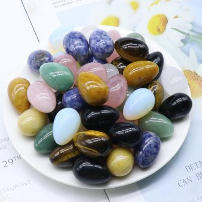 China China 2021 hot new products hold jade yoni eggs certified jade natural raw inner surface drilled stone string set healing crystal opal yoni egges for sale