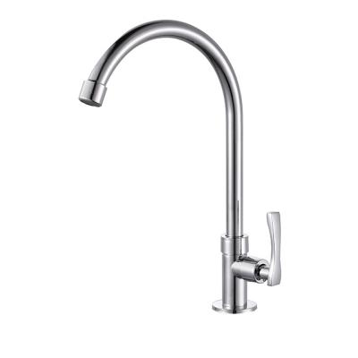 China Southeast Asia Good Price OEM Kitchen Faucet Single Hole Cold Water Zinc Kitchen Faucet Modern Sink Faucet for sale