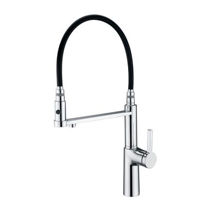 China Modern Faucet Kitchen Sink Faucet Water Tap Discharge All Copper Chrome Plated Water Purifying Faucet for sale