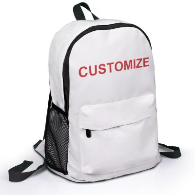 China Waterproof NO MOQ Custom Sublimation Full Color Print Backpack School Bags for sale